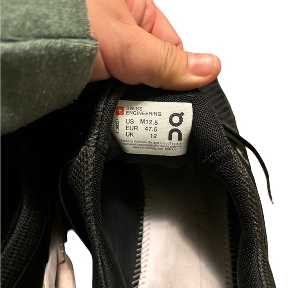 On Cloudswift Running Shoe Men’s Size 12.5 Magnet/citron - Picture 6 of 6